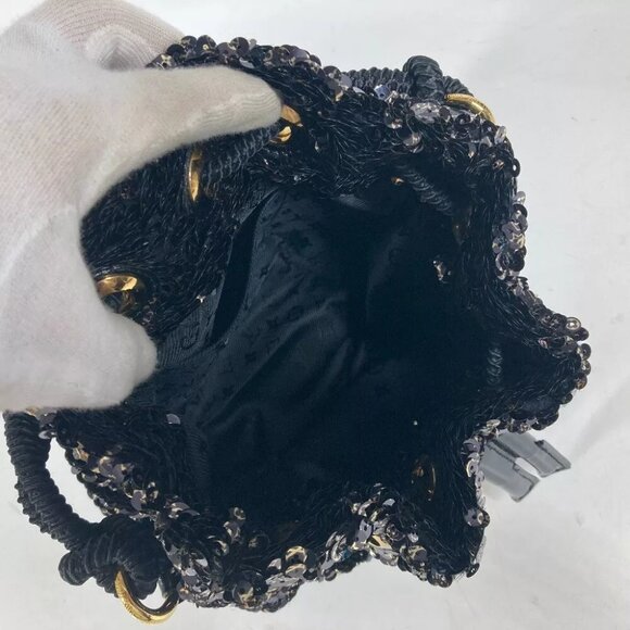 LOUIS VUITTON M40323 Mini no Erococo Hand Bag Shoulder Bag Noir Black - Picture 12 of 15